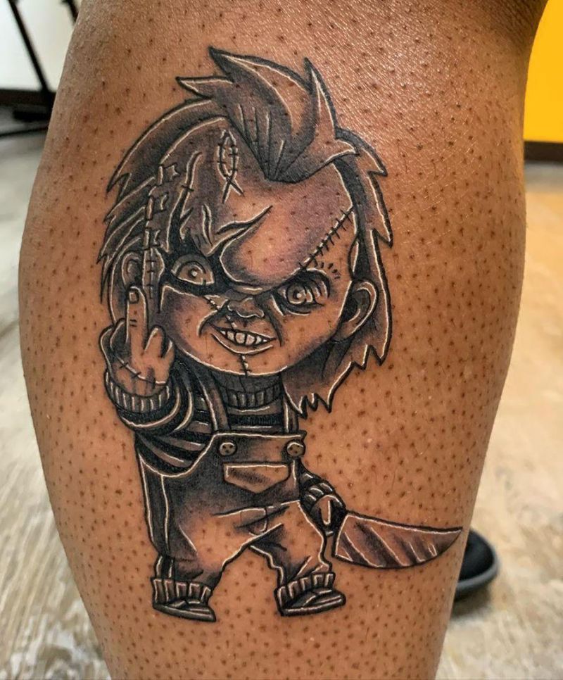 30 Pretty Chucky Tattoos Improve Your Temperament