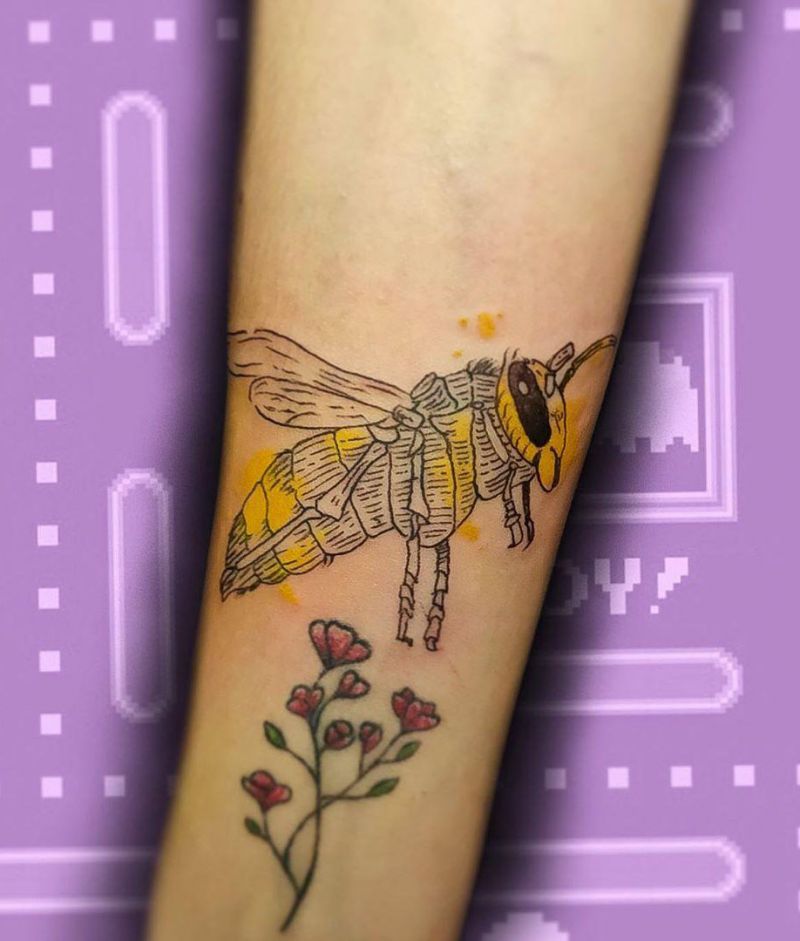 30 Pretty Insect Tattoos That Make You More Attractive