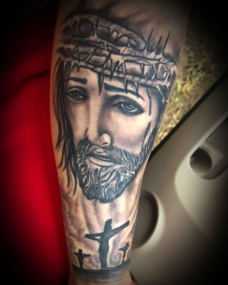 30 Perfect Jesus Tattoos to Inspire You