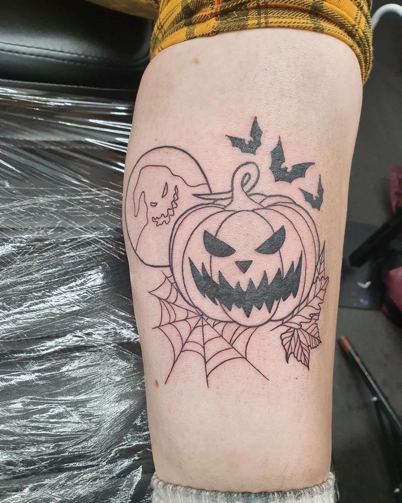 30 Pretty Pumpkin Tattoos You Will Love