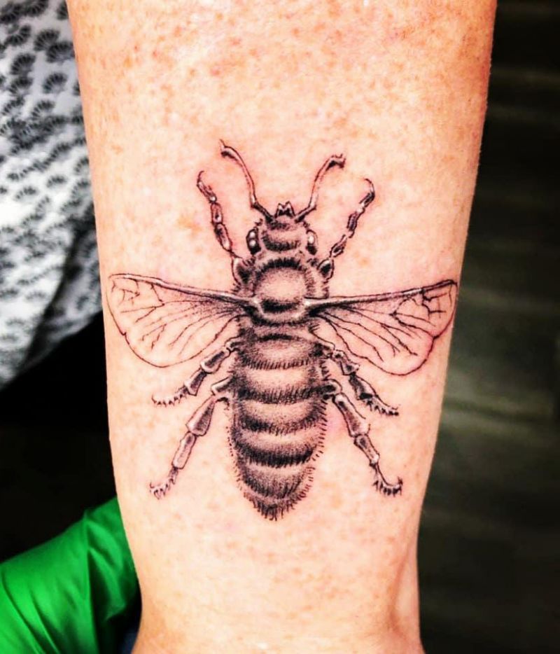 30 Pretty Wasp Tattoos to Inspire You