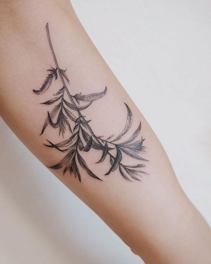 30 Pretty Willow Tattoos Enhance Your Personality