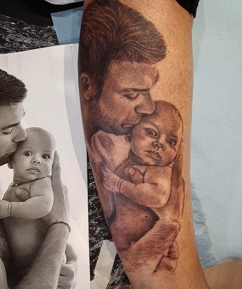 30 Pretty Baby Tattoos to Inspire You