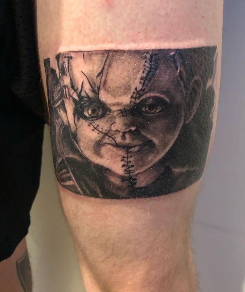 30 Pretty Chucky Tattoos Improve Your Temperament