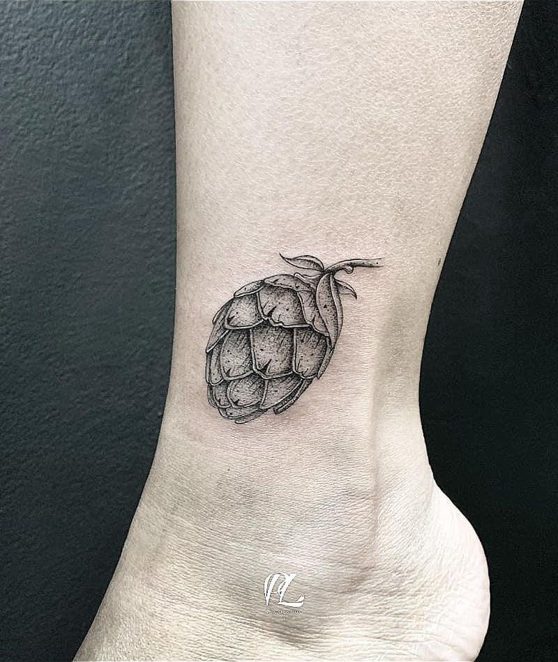 30 Pretty Hops Tattoos You Must Try