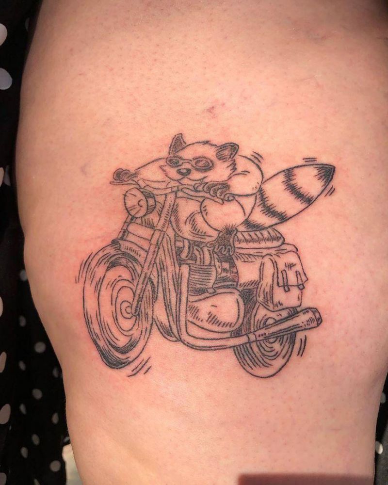 30 Pretty Motorcycle Tattoos You Will Love to Try