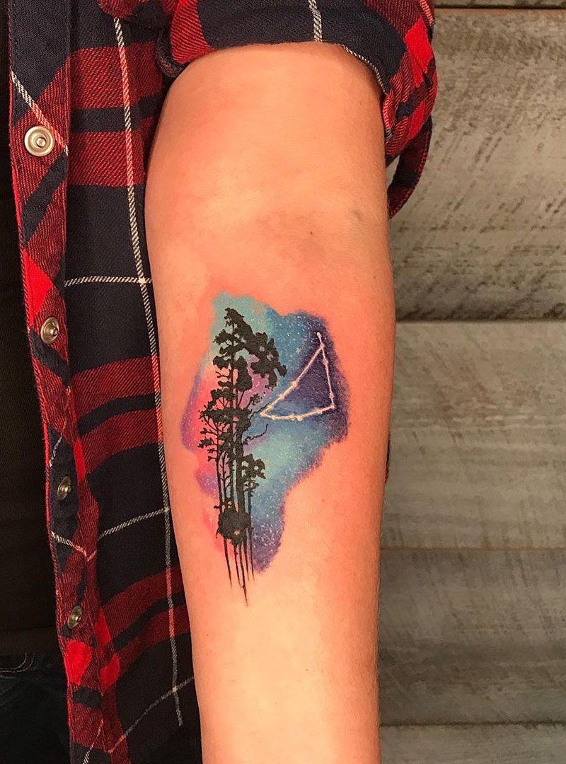 30 Pretty Sky Tattoos Make You Carefree and Joyous