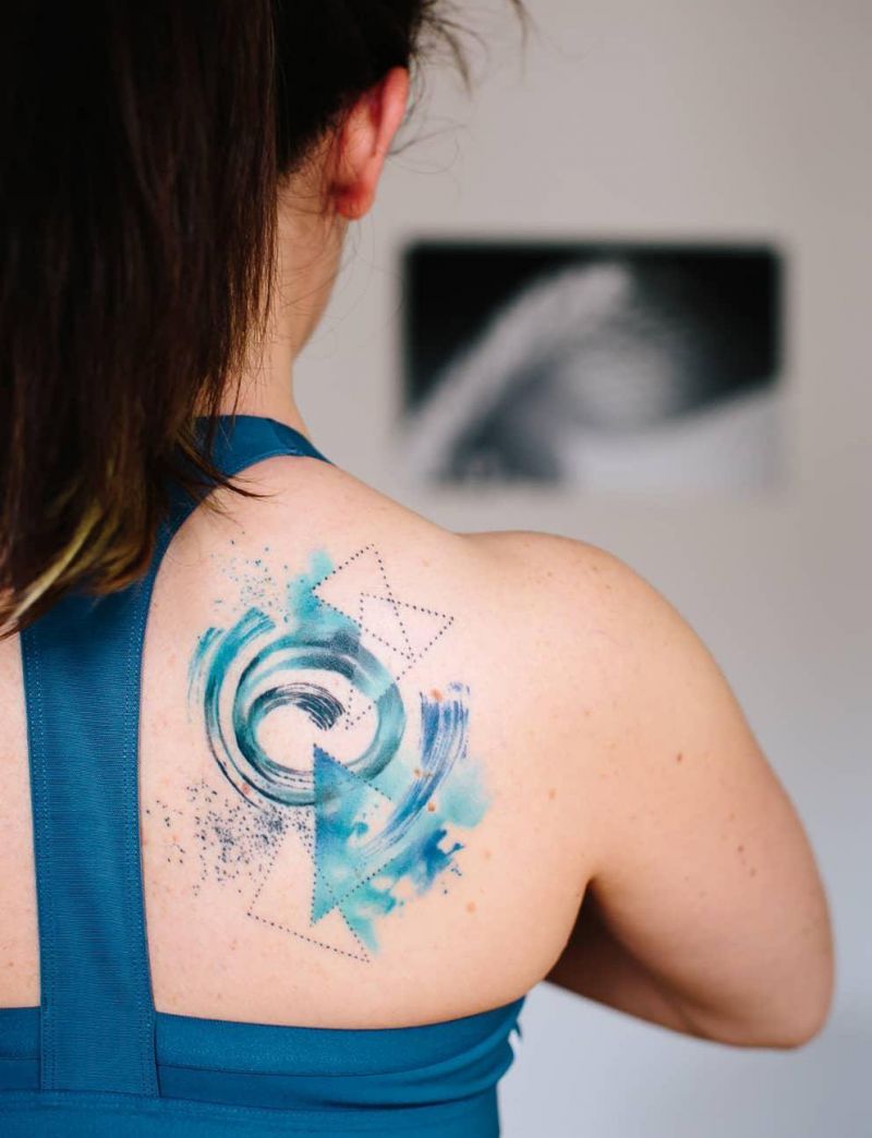 30 Pretty Spiral Tattoos You Will Love