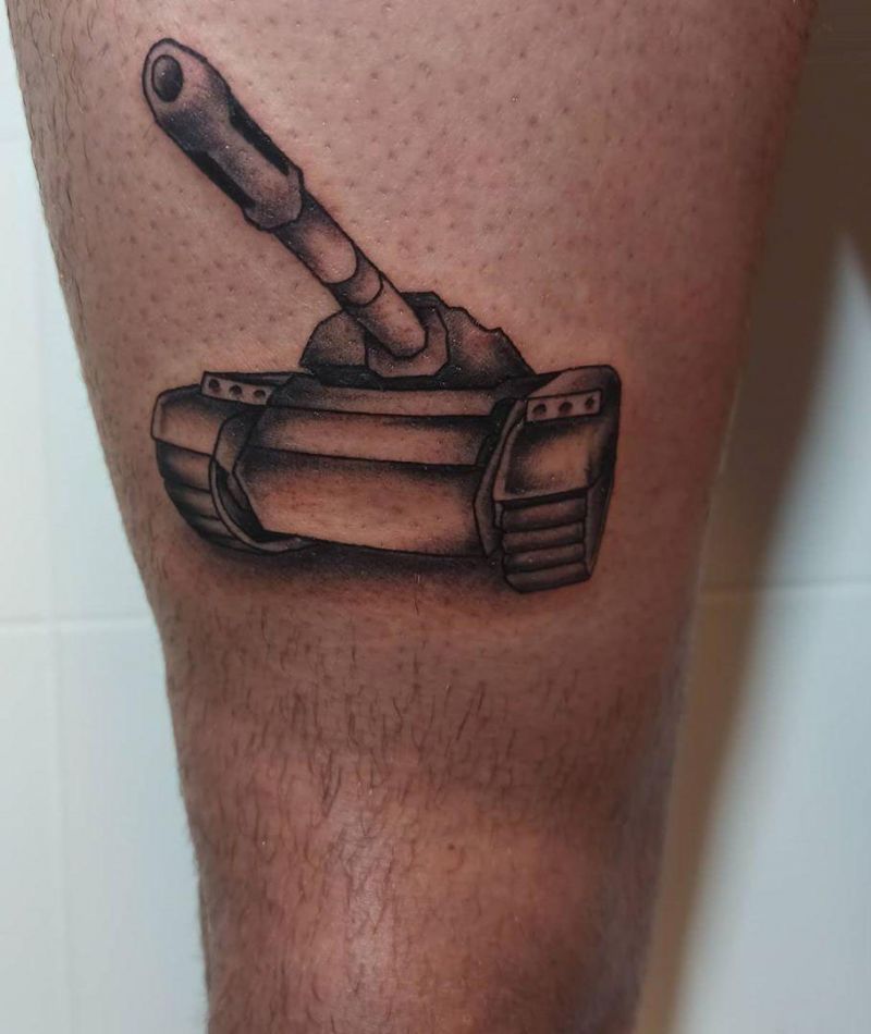 30 Pretty Tank Tattoos You Will Love