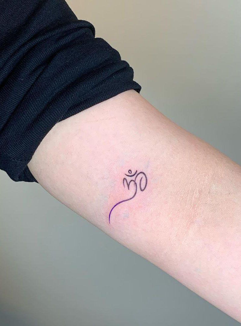 30 Pretty AUM Tattoos to Inspire You