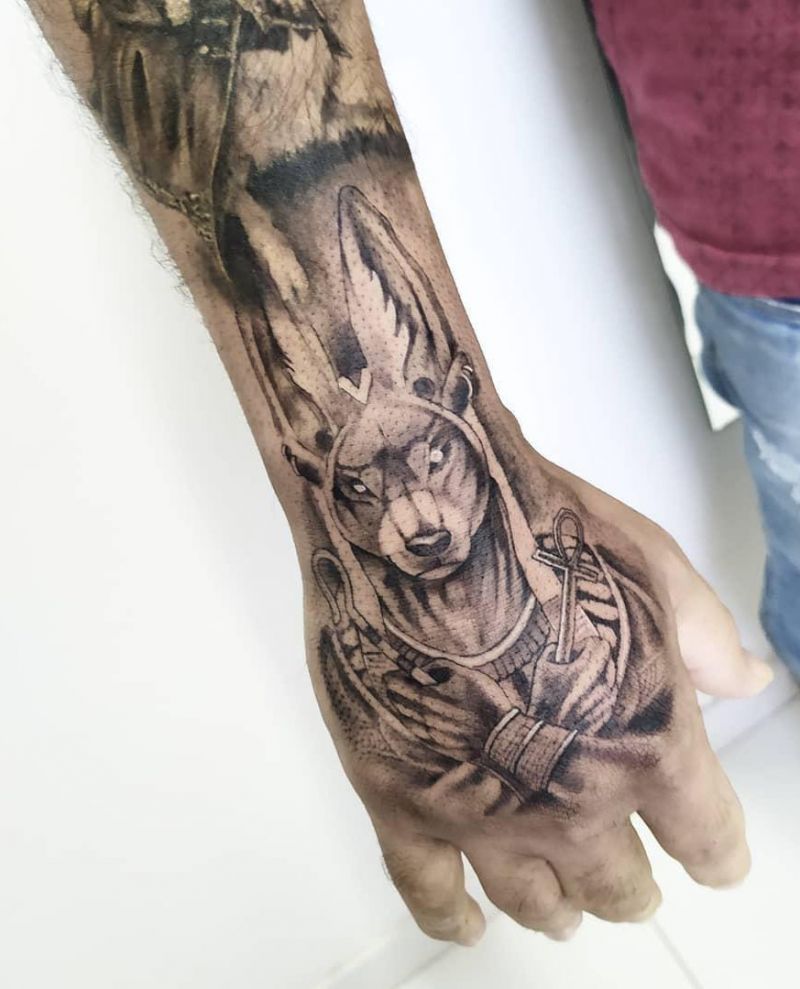 30 Pretty Anubis Tattoos Make You Charming