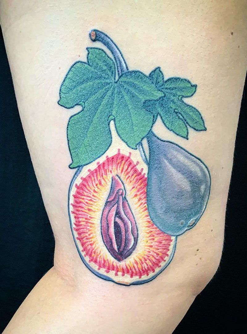 30 Pretty Fig Tattoos You Will Love
