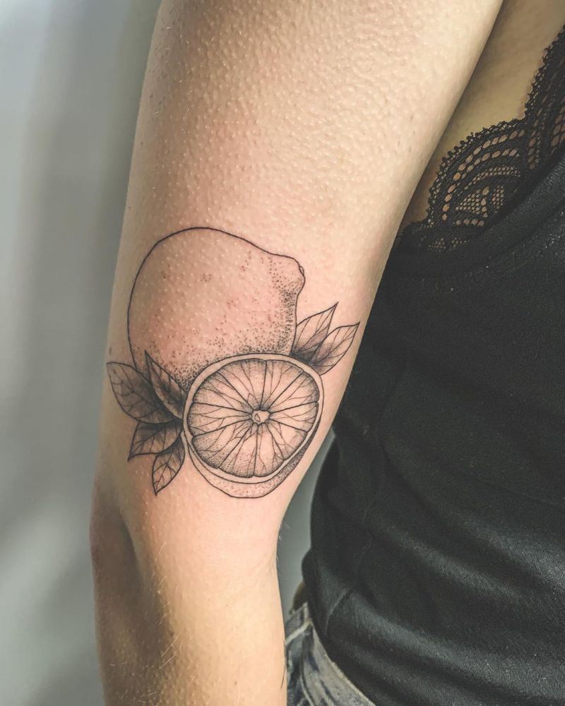 30 Pretty Lime Tattoos You Will Love