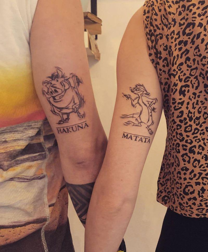 30 Pretty Pair Tattoos You Will Love