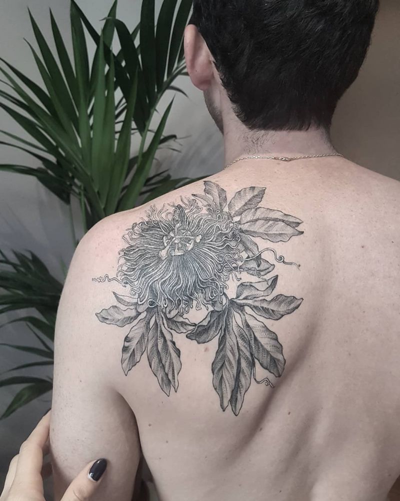 30 Pretty Passion Flower Tattoos You Must Try