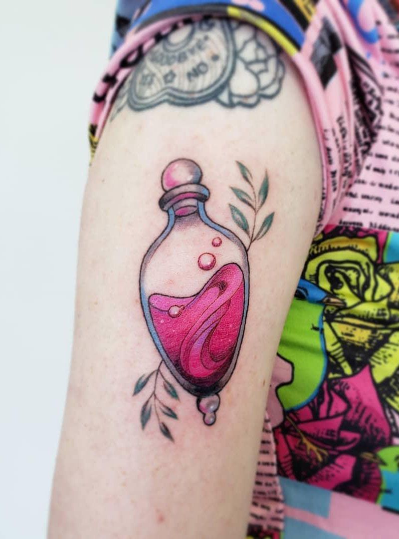 30 Perfect Potion Tattoos Make You Attractive