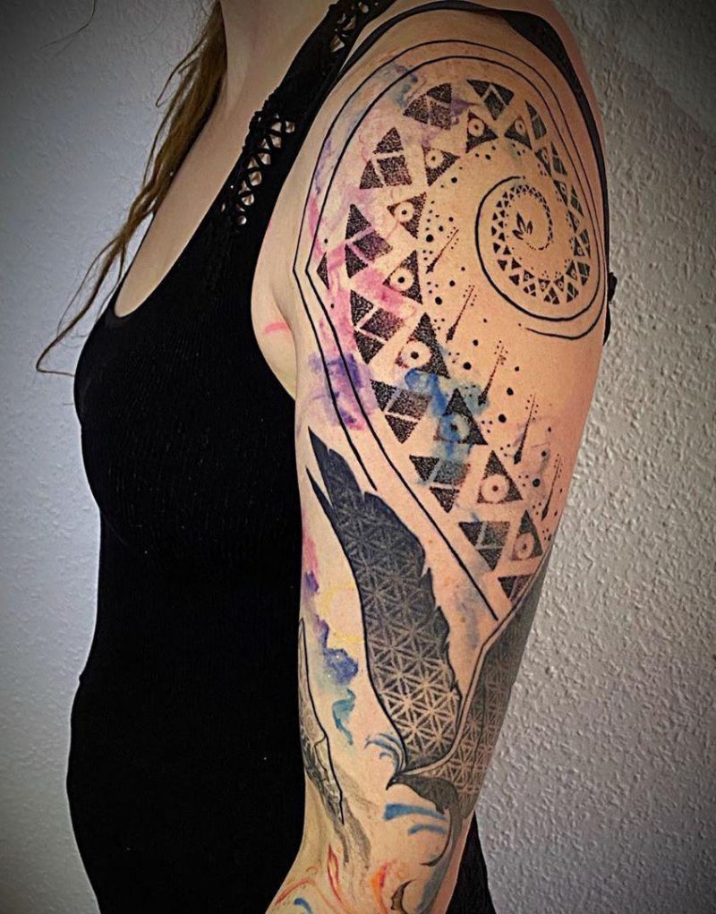 30 Pretty Spiral Tattoos You Will Love