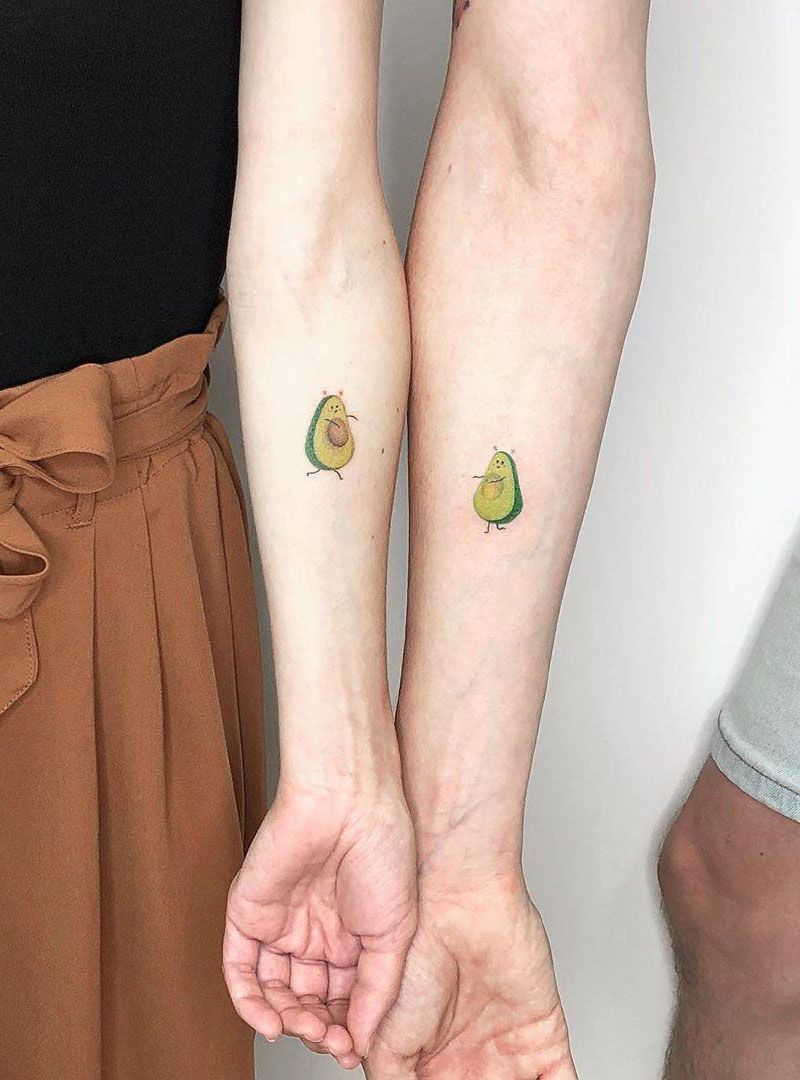 30 Pretty Avocado Tattoos Make You Elegant