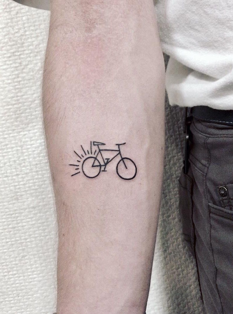 30 Pretty Bicycle Tattoos Make You Beautiful