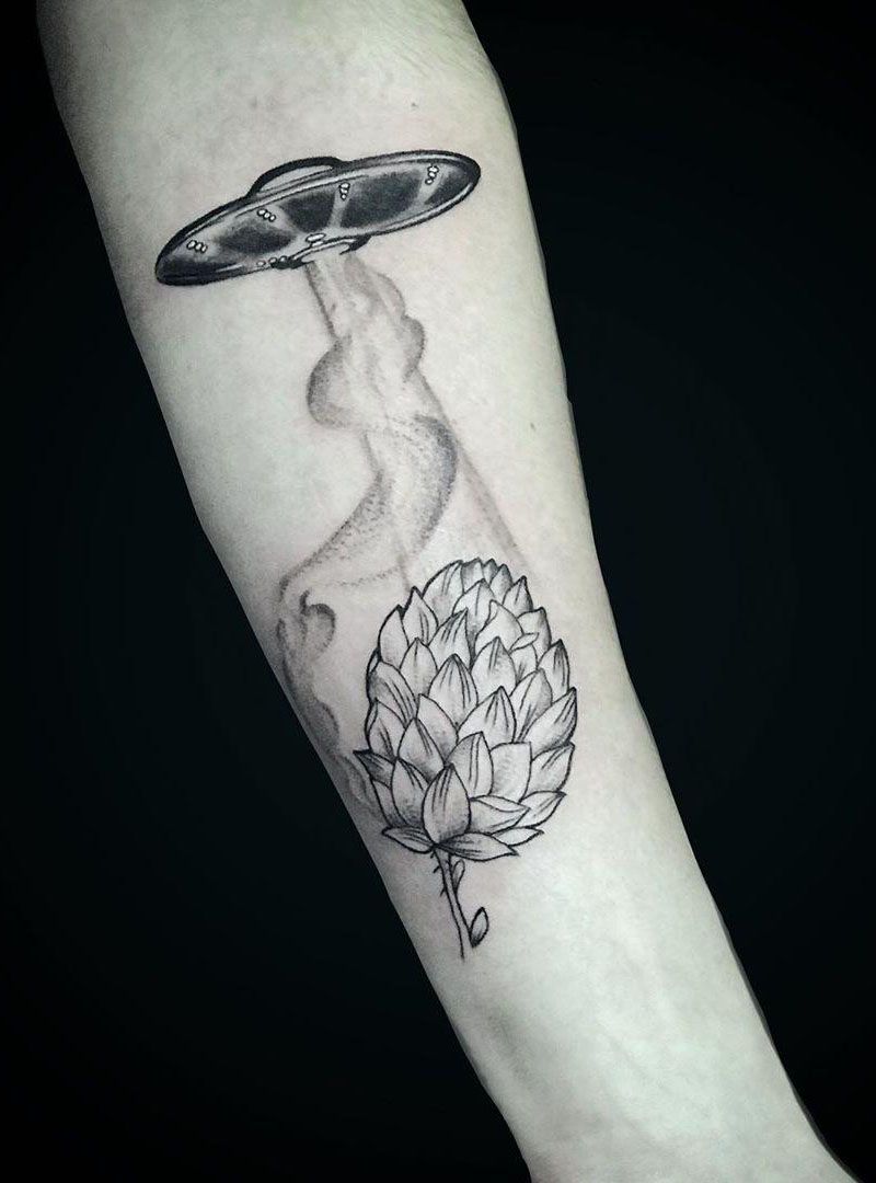 30 Pretty Hops Tattoos You Must Try