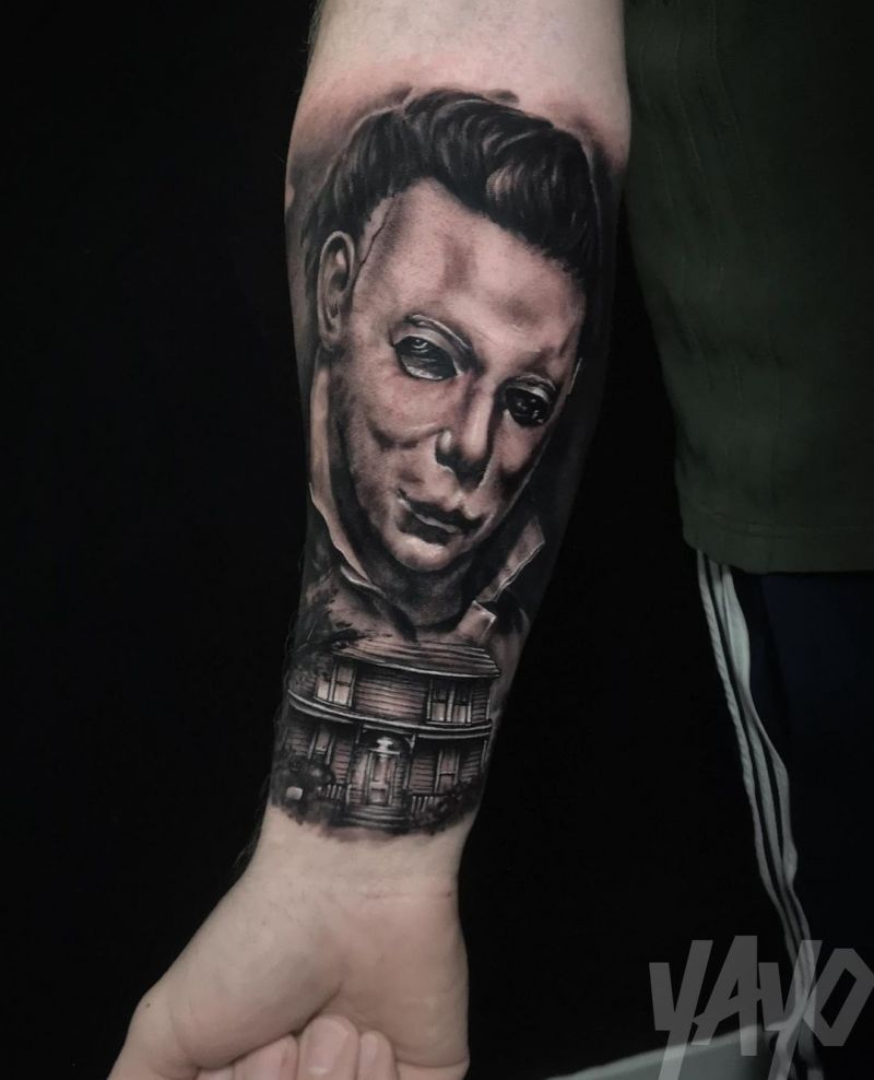 30 Perfect Michael Myers Tattoos Make You Attractive