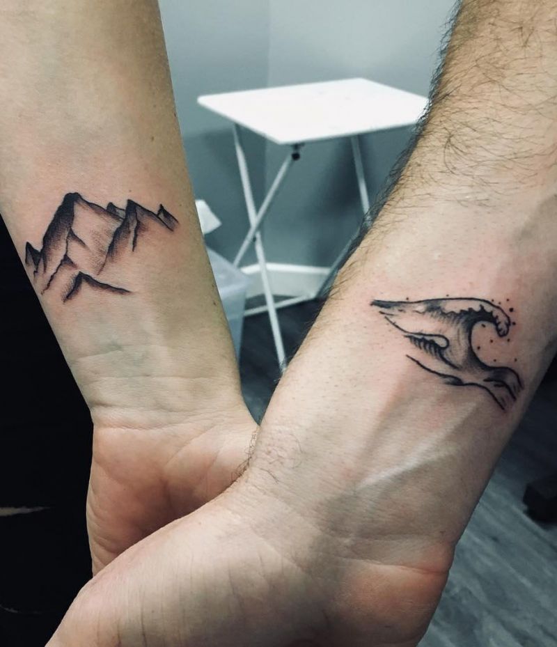 30 Pretty Pair Tattoos You Will Love