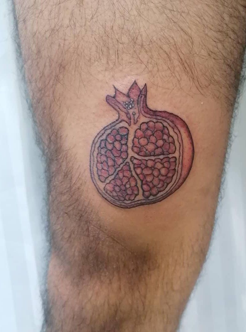 30 Pretty Pomegranate Tattoos Enhance Your Personality