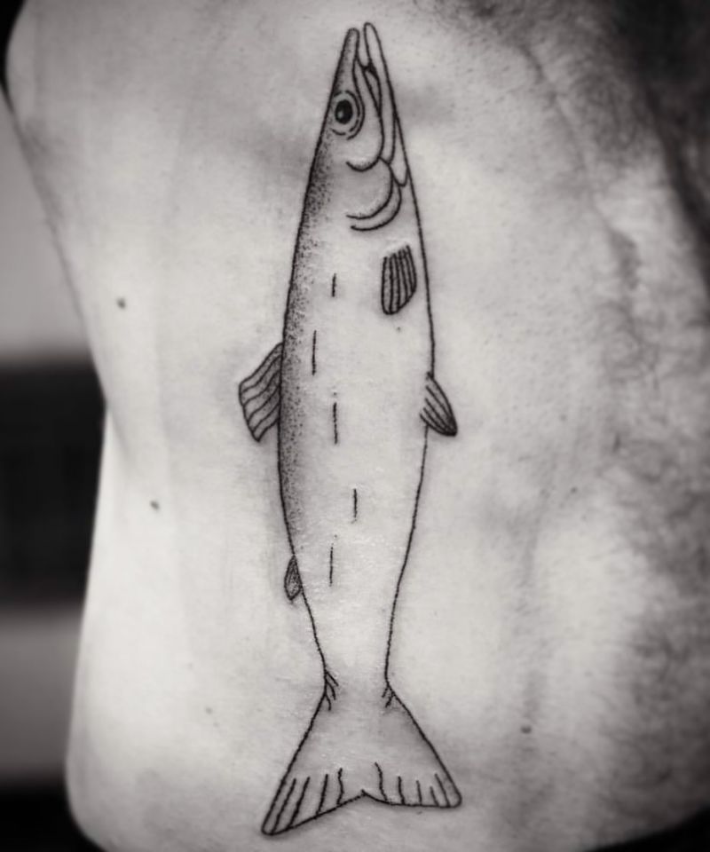 30 Pretty Salmon Tattoos You Will Love