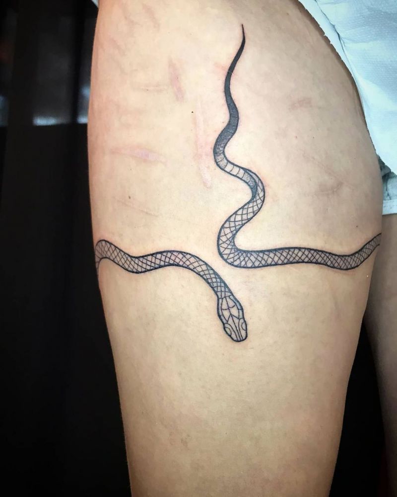 30 Pretty Viper Tattoos You Will Love