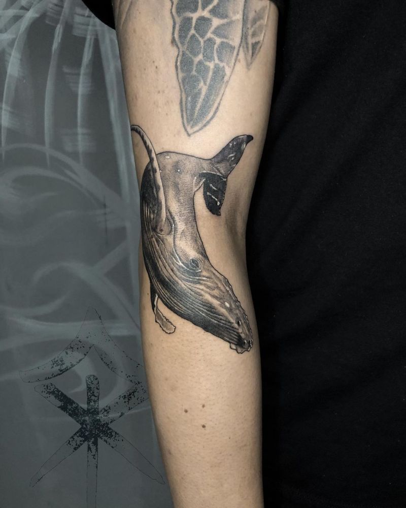 30 Pretty Whale Tattoos to Inspire You