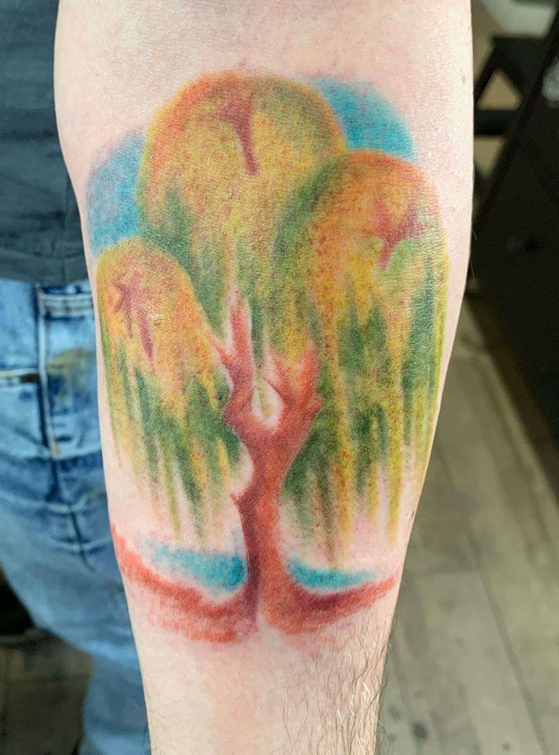 30 Pretty Willow Tattoos Enhance Your Personality