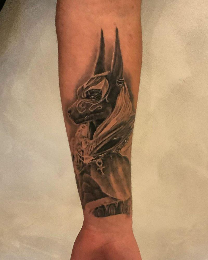 30 Pretty Anubis Tattoos Make You Charming