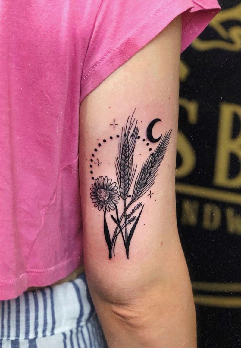 30 Pretty Barley Tattoos to Inspire You