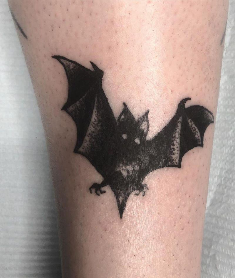 30 Pretty Bat Tattoos Improve Your Temperament