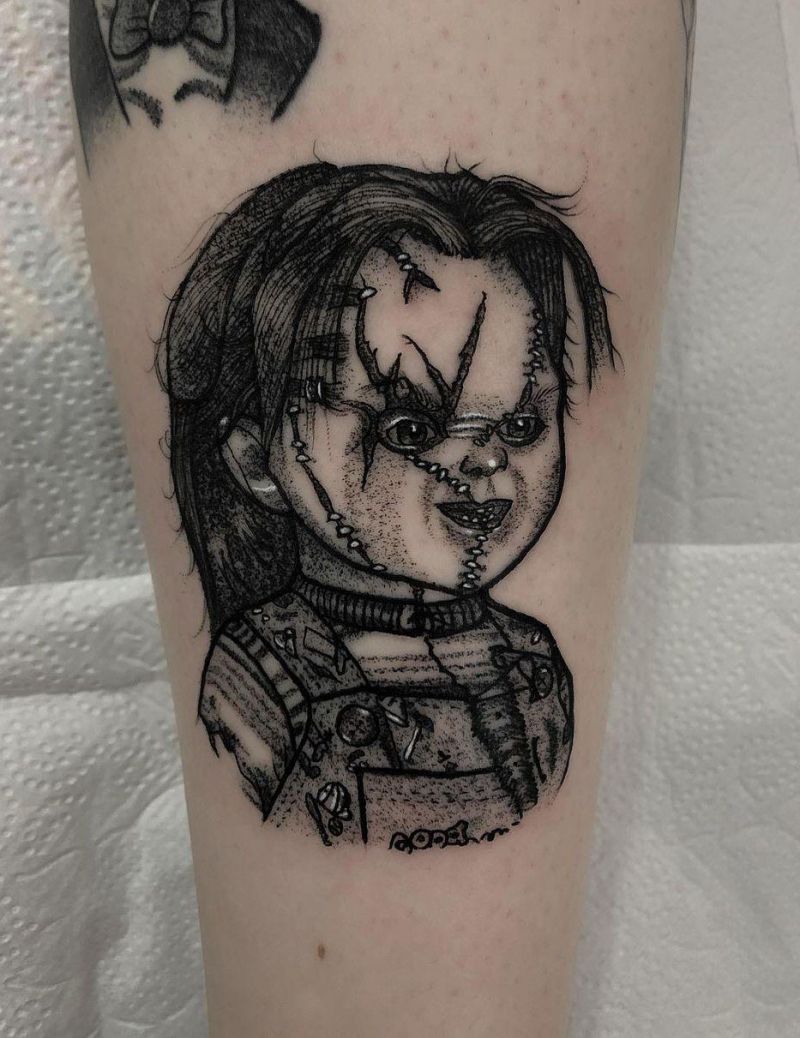 30 Pretty Chucky Tattoos Improve Your Temperament