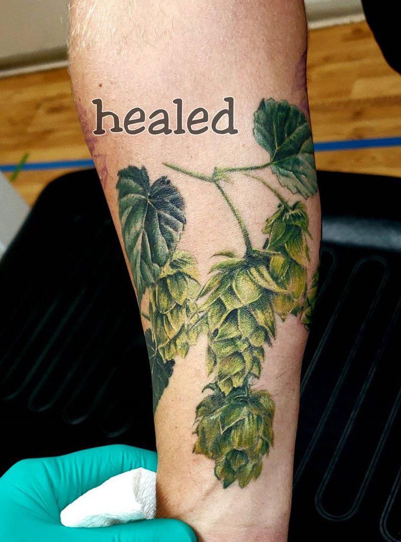 30 Pretty Hops Tattoos You Must Try