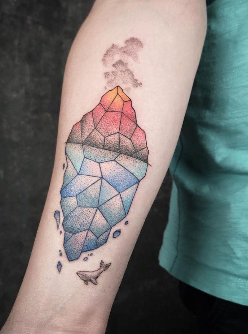 30 Pretty Iceberg Tattoos You Will Love