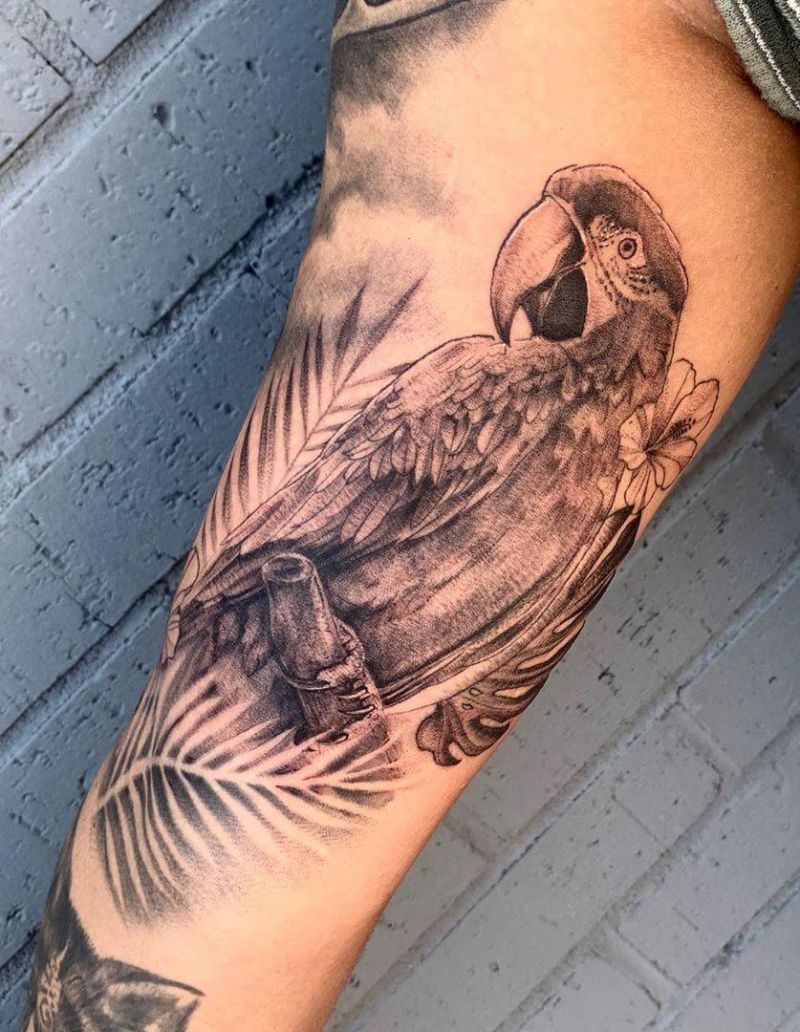 30 Pretty Macaw Tattoos Bring You Happiness