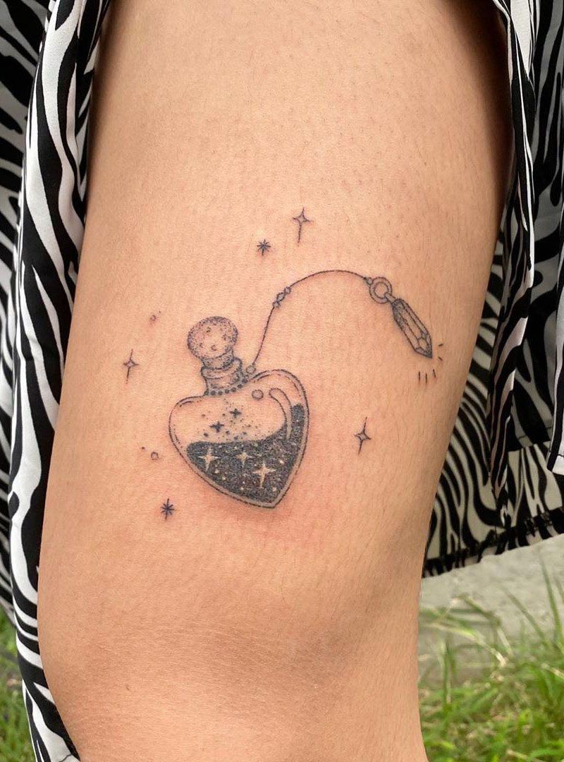 30 Perfect Potion Tattoos Make You Attractive