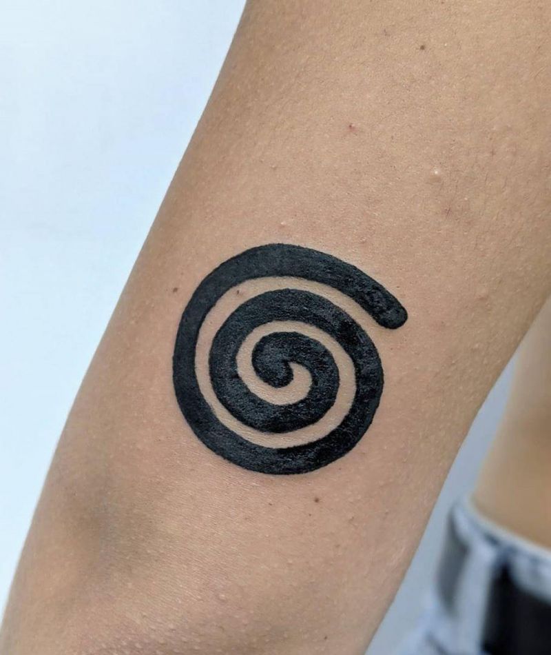 30 Pretty Spiral Tattoos You Will Love
