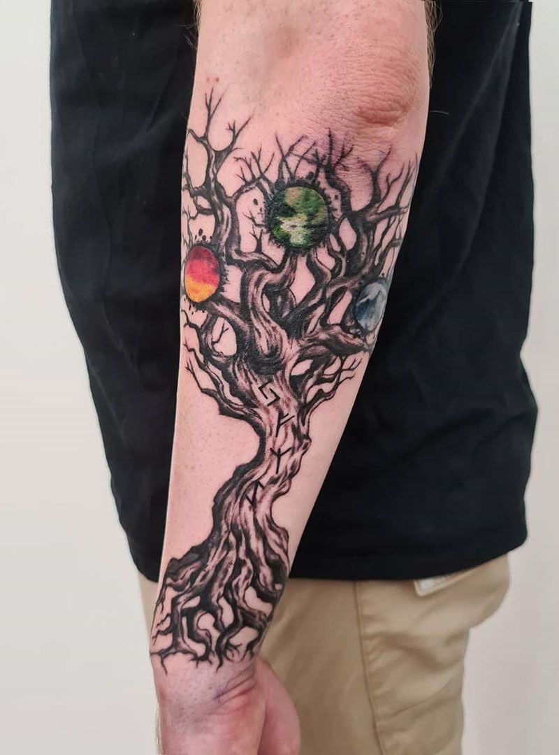30 Pretty Tree Tattoos Make You Elegant