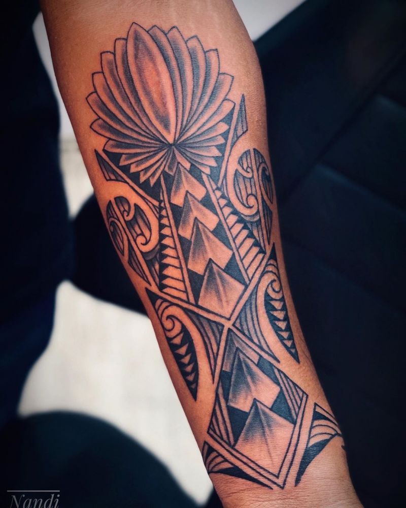 30 Pretty Tribal Tattoos to Inspire You