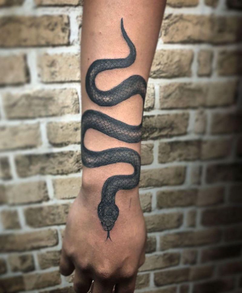 30 Pretty Viper Tattoos You Will Love