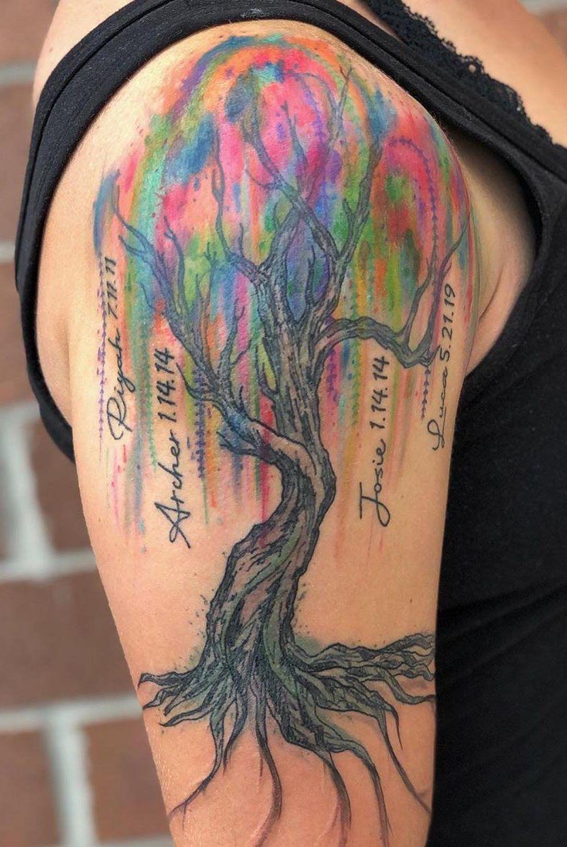 30 Pretty Willow Tattoos Enhance Your Personality