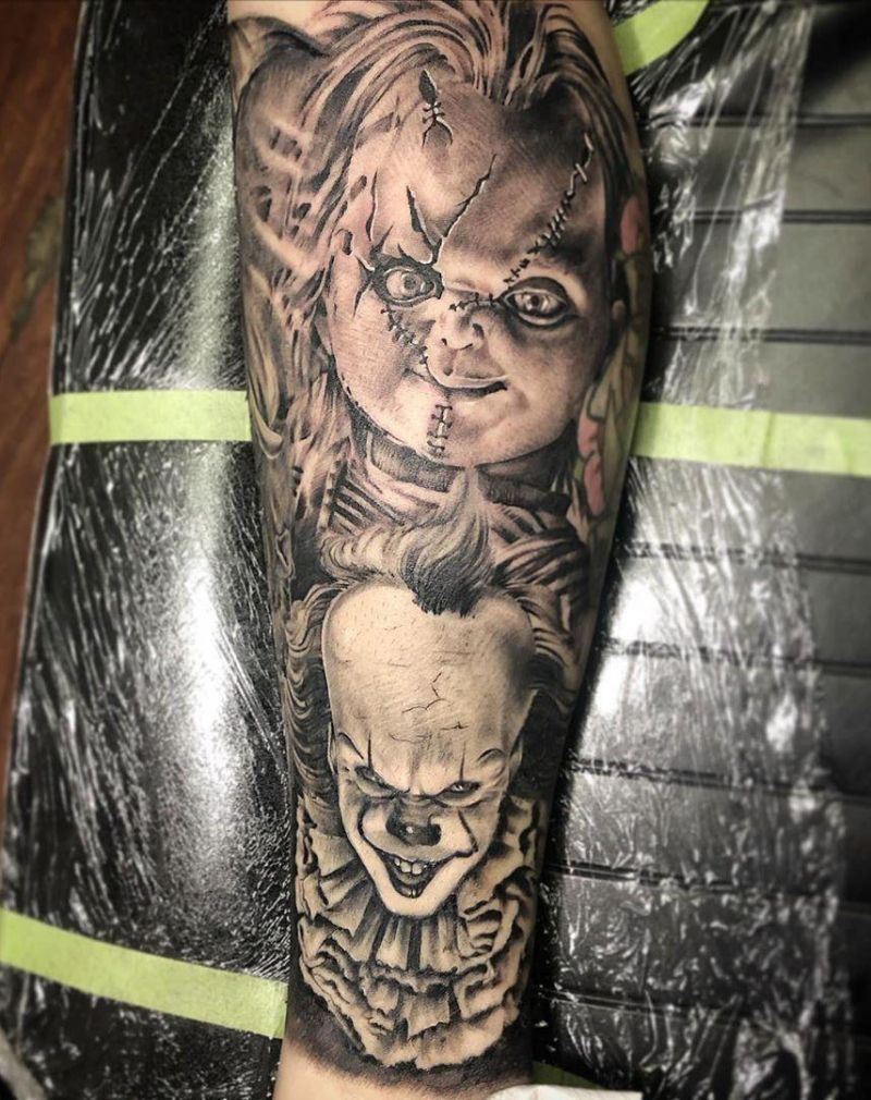 30 Pretty Chucky Tattoos Improve Your Temperament