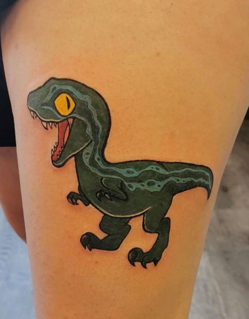 30 Pretty Dinosaur Tattoos to Inspire You