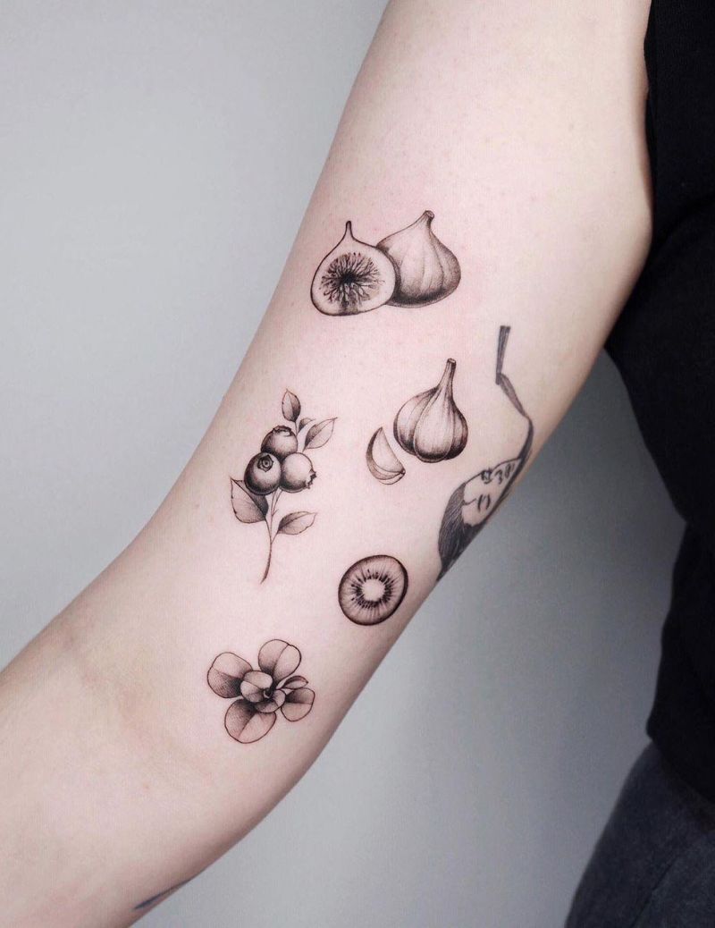 30 Pretty Fig Tattoos You Will Love