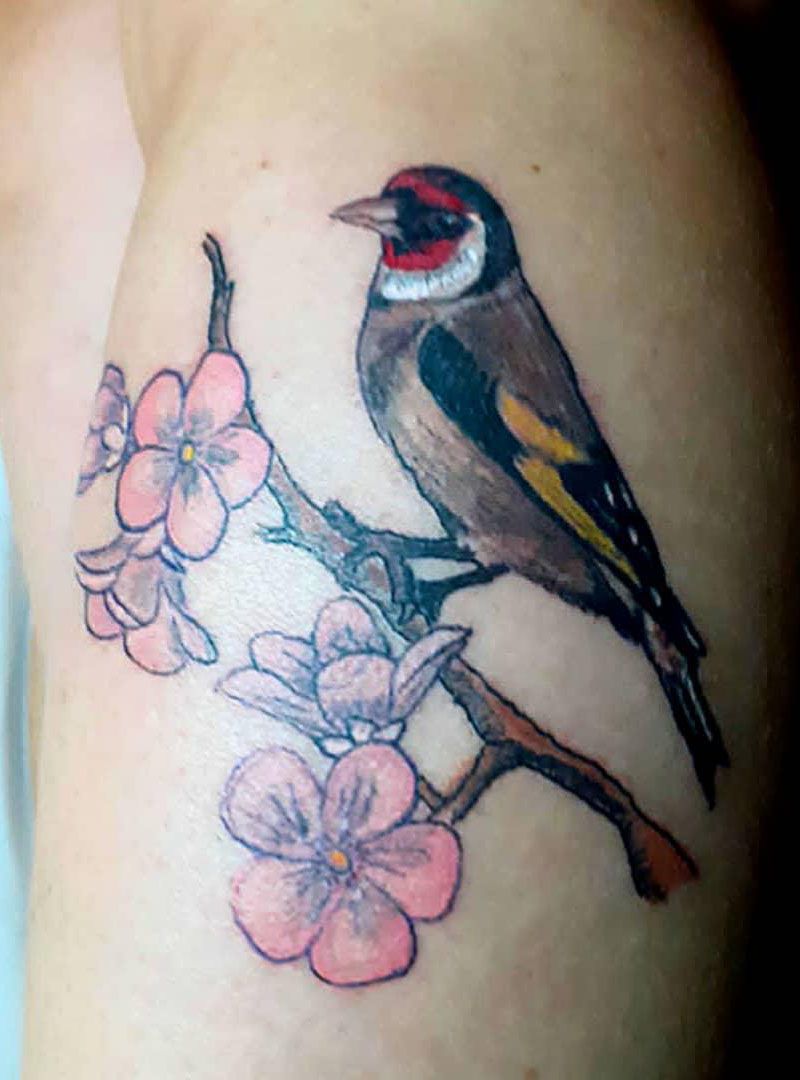 30 Pretty Goldfinch Tattoos to Inspire You