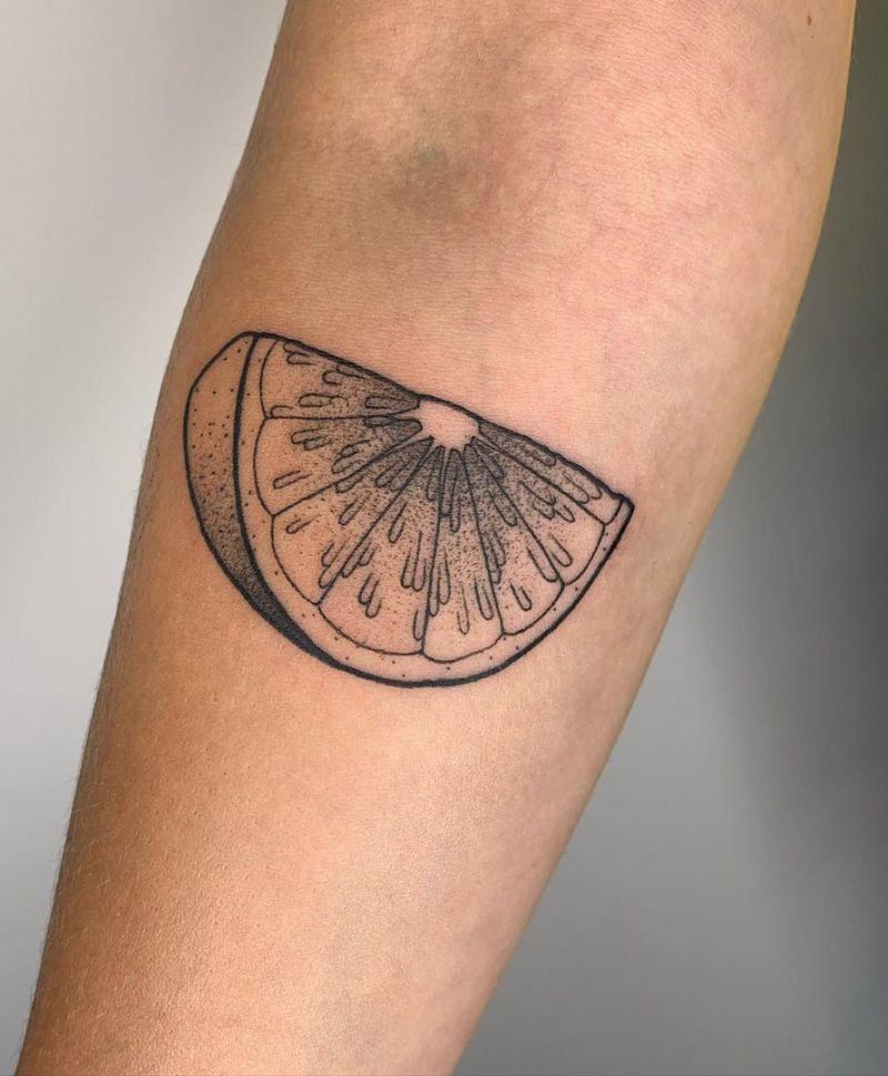 30 Pretty Lime Tattoos You Will Love