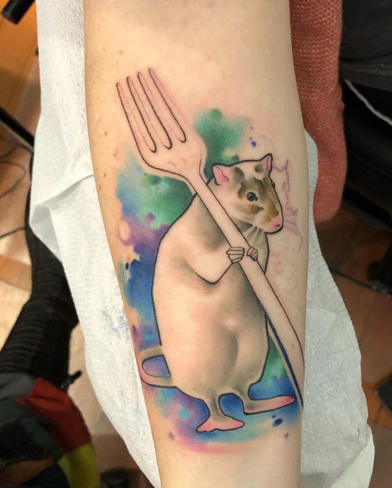 30 Pretty Rat Tattoos You Will Love